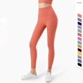 Miniatyrbild 2 av 11: Yoga Set Leggings och Toppar Fitness Sportdräkter Gym Kläder För Kvinnor grey M