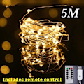 Miniatyrbillede 10 af 11: 3 STK Stjerneklart Romantisk LED Gardinlys til Juletræ/gave/Hjem/Guirlande/Dekoration Multicolor 1M-3PCS