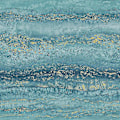 Miniatyrbilde 1 av 5: Semper Marmor Tapet Muriva Teal/Gull Teal/Gold