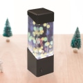 Pikkukuva 5 / 5: LED Värikäs Meduusalampun Akvaario Tulivuori Kala Hyytelö 3D Pieni Yölamppu Volcano lamp USB cable 1W