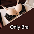 Miniatyrbillede 1 af 5: Blonde BH Sexet Push Up BH'er Til Kvinder Mode Kvinde Bøjle Blomster Bralette Samlende Messingiere Beige 32B