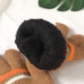 Miniatyrbilde 5 av 11: Barnehansker Vinter Hel Finger Hansker Strikkede Myke Barnevotter 5-10 År Gutter Jenter Hansker Tykke Hold Varmen Høsthanske F(5-10 years)