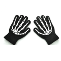 Miniatyrbillede 5 af 9: 1 par magiske handsker til piger og drenge, fuld finger, strækbare, strikkede, varme vinterhandsker, blandede farver, strikkede handsker, 2 modeller red gloves