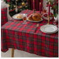 Miniatyrbild 9 av 11: Julhelg Duk Röd Rutig Bordsduk Vardagsrum Dekoration Te Bordsduk Bordsmatta Rektangulär Duk Large plaid red 140*200cm