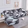 Miniatyrbild 3 av 11: Enfärgade hörnsofföverdrag för vardagsrum, elastiska Spandex sofföverdrag, stretchiga överdrag, L-formad soffa, behöver köpa 2 st sofföverdrag 1 1pc  1-Seat 90-140cm