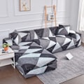 Miniatyrbild 3 av 11: Enfärgade hörnsofföverdrag för vardagsrum, elastiska Spandex sofföverdrag, stretchiga överdrag, L-formad soffa, behöver köpa 2 st sofföverdrag 1 1pc 3-Seat 190-230cm