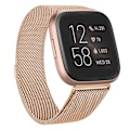 Miniatyrbilde 2 av 7: Metallreim for Fitbit Versa 2 Lite Sense-bånd Armbånd for Fitbit Versa 3 Håndledd Milanese Erstatningsarmbånd Klokkereim Silver for Versa 3