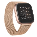 Miniatyrbillede 2 af 7: Metalrem til Fitbit Versa 2 Lite Sense-armbånd til Fitbit Versa 3-armbånd Milanese udskiftningsarmbånd urrem Silver for Versa Lite