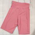 Pikkukuva 9 / 11: Joogaliivit ja shortsit, 2-osainen setti, treenivaatteet, spandex, naisille Rose-Red Set S