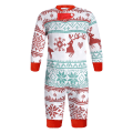 Miniatyrbilde 6 av 6: Julepysjamas Matchende Familiepysjamas Pysjamas Foreldre-barn Antrekk med Hjort Reinsdyr Trykk Langermet T-skjorte og Bukse Loungewear MEN M