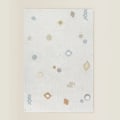 Miniatyrbilde 8 av 8: Gulvmatte for barnerom, tykkere sengeteppe, tegneserie soverom, anti-fall spill, krypeteppe 02 60*90cm