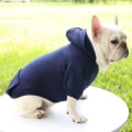 Miniatyrbilde 4 av 6: Varme kjæledyrklær for katter, høst- og vinterklær for katter, kåpe, valpeantrekk, katteklær for kattehettegensere mascotas 8Y45 NavyBU L
