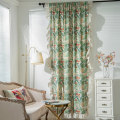 Miniatyrbild 2 av 11: Volang Gardin Halv Ljusinsläpp Sovrum Vardagsrum Burspråk Krok Gardin Gray Lotus curtain rod 150 width * 240CM height