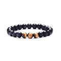 Miniatyrbilde 5 av 9: Naturstein 7 chakra energi Buddha perlearmbånd tigerøye stein Lapis Perlet livets tre Anheng fargerikt armbånd for kvinner Tree of life bangle