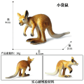 Pikkukuva 8 / 11: Kenguru Mallisarja Lasten Simulaatio Eläinmalli Syntymäpäiväkakun Koristelu Kangaroo model three sets [0.096KG]]