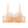 Miniatyrbilde 3 av 7: BH-er for Kvinner Blonde Sexy Bralette Transparent Bøyletopp BH Push Up BH Blue 40/90C