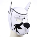 Pikkukuva 5 / 8: Roolileikki Koiran Seksikäs Cosplay-asu Kokopään Maski Pehmeä Pehmustettu Lateksi Kumi Pennun Irrotettava Lelu D