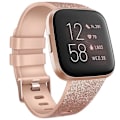 Pikkukuva 1 / 11: Hihna Fitbit Versa 2 Versa -rannekkeelle, pehmeä TPU-vaihtoranneke Fitbit Versa 2 Versa Lite -kellon rannekkeelle Bling Rose Gold Size S For Versa 1 2