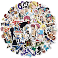 Pikkukuva 2 / 5: 50 KPL Fairy Tail -tarrat autoihin, pyöriin, matkalaukkuihin, puhelimiin, kitaroihin, kannettaviin tietokoneisiin, jääkaappeihin, vedenpitävät klassiset lelutarrat 50pcs sticker