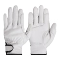 Pikkukuva 1 / 7: Työkäsineet lampaannahkaa työntekijöille hitsaukseen turvallisuuteen puutarhaan urheiluun moottoripyöräilyyn kulutusta kestävät ajokäsineet Palm protection WH XL