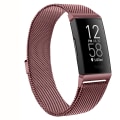 Miniatyrbillede 10 af 11: Magnetisk Milanese rem i metal til Fitbit Charge 4 3 udskiftningsarmbånd urrem til Fitbit Charge 3 SE rem mænd kvinder Retro Gold Size L