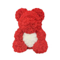 Miniatyrbillede 5 af 11: 40 cm Rosebjørn Hjerte Kunstig Blomst Rose Teddybjørn Til Kvinder Valentinsdag Bryllup Fødselsdag Julegave Deep blue red H 25CM