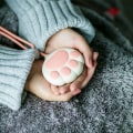 Miniatyrbild 4 av 5: Kattfot Söt Handvärmare Vintervärmare Portabel Dubbelsidig Snabb Uppvärmning Default Title