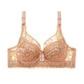 Miniatyrbillede 4 af 7: BH'er til Kvinder Blonde Sexet Bralette Transparent Bøjle Top BH Push Up BH Red 38/85C