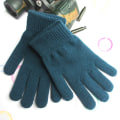 Miniatyrbilde 10 av 11: Dame Vinterhansker Strikkede Votter Katteklo Myke Berøringsskjerm Kjørehansker Fingerløse Halvfingerhansker Fløyel Kaninørehansker Style 6-light grey One Size