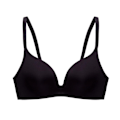 Pikkukuva 3 / 3: Langaton Saumaton Rintaliivi A B Kuppi Push Up Rintaliivit Naisille Mukavat Alusvaatteet Dark grey 32A