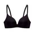 Pikkukuva 3 / 3: Langaton Saumaton Rintaliivi A B Kuppi Push Up Rintaliivit Naisille Mukavat Alusvaatteet Dark grey 34B