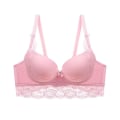 Pikkukuva 3 / 5: Naisten seksikkäät pitsialusvaatteet Push Up -rintaliivit Plus-koko B C -kuppi Rintaliivit Naisille Bralette Sutian Feminino Ropa Mujer Black 90C