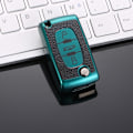 Miniatyrbillede 6 af 11: TPU Læder 2/3 Knapper Bil Fjernbetjening Nøgle Etui Cover til Citroen C2 C3 C4 C5 C6 C8 til Peugeot 107 207 307 307S 308 407 607 3button red