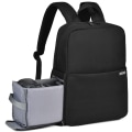 Miniatyrbillede 8 af 8: CADeN DSLR Kamerarygsække Professionelle Slidstærke Store Tasker Til Canon Nikon Sony Kameraer Objektiv Laptop Udendørs Rejsetasker China L4 Black L