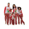 Pikkukuva 1 / 4: Joulu Pyjamat Yhteensopivat Perhe Pyjamat Uusimmat Pjs Asut Joulu Pyjamat Uusi Vuosi Kotiasu Puku Red Dad-M