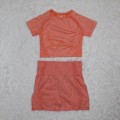 Miniatyrbild 8 av 11: Yoga Set Träningskläder Sportset Gymkläder Träningsoverall Högmidjade Leggings För Kvinnor Wine red set M