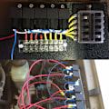 Miniatyrbillede 3 af 4: Krympe Spade Terminal Assorteret Elektrisk Ledning Kabel Konnektor Kit Krympe Spade Isolerede Ring Gaffel Spade Butt Sæt 360PCS
