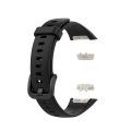 Miniatyrbilde 1 av 11: Klokkerem for Huawei Band 6 / Huawei Honor Band 6 Smartklokke Armbånd Sport Silikon Erstatningsbelte Stropp Armbånd Ny black For Huawei Honor 6