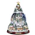 Miniatyrbillede 6 af 9: Jule Skovfest 2D Flad Akryl Vedhæng, Bil Bakspejl Dekoration Vedhæng, Juletræsfest Ornamenter 1 stk C