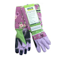 Miniatyrbilde 2 av 7: Hagehansker for kvinner, hagearbeid, arbeidsbeskyttelse, slitesterke, anti-kutt, anti-stikk, trimhansker Pink Average size