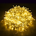 Pikkukuva 4 / 9: 100 LED-valosarja Jouluvalosarja Joulukuusi Verkkovirta Ulkokäyttöön Puutarhajuhliin Festivaalikoriste Multicolor EU Plug
