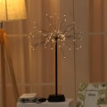 Miniatyrbilde 8 av 11: LED Fairy Nattlys LED Juletre Nattlampe Batteri USB Drevet Nattbordslampe Studielampe For Rom Pult Feriebelysning Dekor 4 USB Battery Power