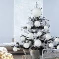 Miniatyrbild 3 av 11: Vita Skum Julgranskulor Ornament för Julgran Hängande Hänge Boll Helg Nyår Bröllopsfest Heminredning Tillbehör A- 4CM- 12PCS As picture