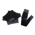 Miniatyrbild 1 av 11: Yoga Set Långärmad Tröja+Sport-BH+Sömlösa Leggings Träningskläder Löparkläder Gymkläder 2pcs Black White L
