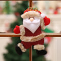 Miniatyrbilde 11 av 11: Juledukker Julenissen Snømann Elg Leker Julefigurer Rød Juletrepynt Juledekorasjoner Til Hjemmet Sitting Snowman