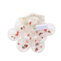 Pikkukuva 2 / 5: Jouluvaloverho, joulukoriste, joulunauhavalot, toivepallot, LED-kuparijohtovalot Snowman Warm white plug-in type