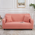 Miniatyrbild 10 av 11: Enfärgade sofföverdrag för vardagsrum Polyester Sofföverdrag Elastiskt Hörnsofföverdrag Överdrag Stolskydd 1/2/3/4-sits Beige 1-Seat 90-140cm
