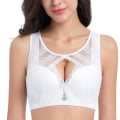 Miniatyrbilde 4 av 4: Full Cup BH for Kvinner Sexy Blonde Skjønnhetsrygg BH Uten Spile Push Up BH Green 38E