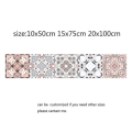 Miniatyrbillede 6 af 11: Mosaikfliseklistermærker i arabisk stil til stue, køkken, retro 3D vandtæt vægmaleri, badeværelsesindretning, DIY selvklæbende tapet 4 10x50cm