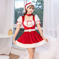 Miniatyrbild 7 av 7: Julkläder Dam Sexiga Julunderkläder Uniform Kostym Passion Bunny Cosplay Japansk Halloween Uniform 9206 Average size